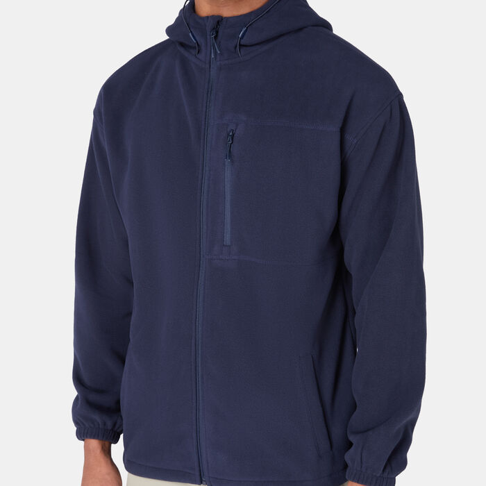 Sun and Sand Sports Men's Fleece Jacket Blue Sun and Sand Sports Men's Fleece Jacket Blue image number 3