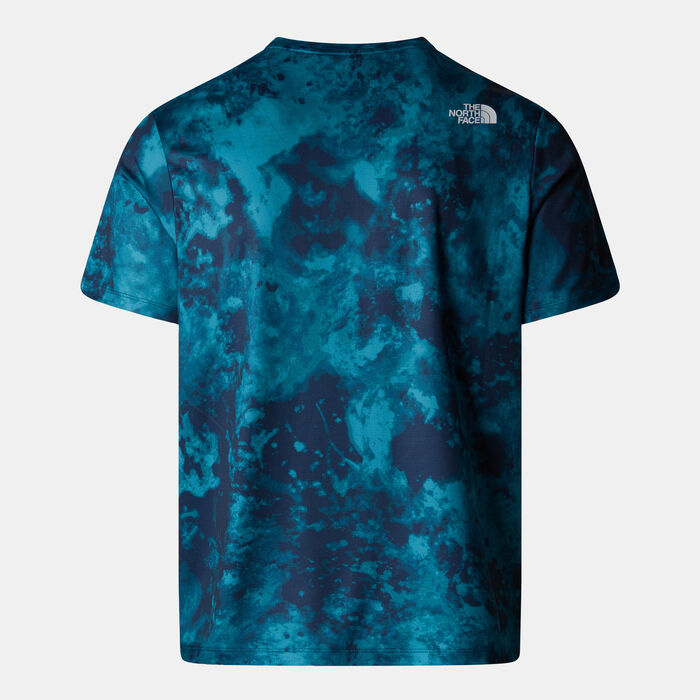 The North Face Men's 24/7 Printed T-Shirt Green The North Face Men's 24/7 Printed T-Shirt Green image number 1
