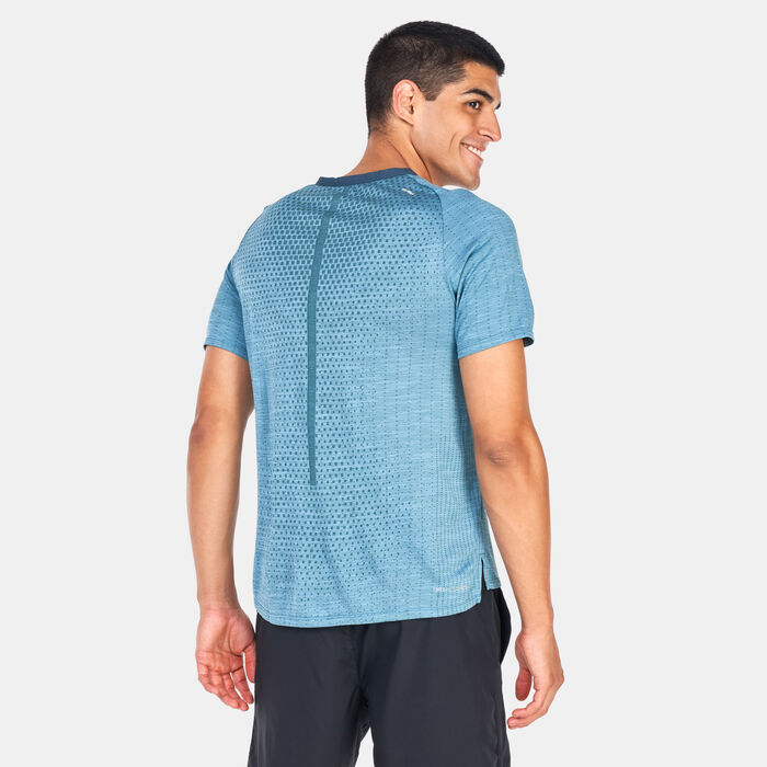 Nike Men's Dri-FIT ADV Techknit Ultra T-Shirt Green Nike Men's Dri-FIT ADV Techknit Ultra T-Shirt Green image number 1