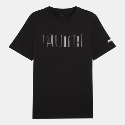 PUMA Men's Sport Graphic T-Shirt Black
