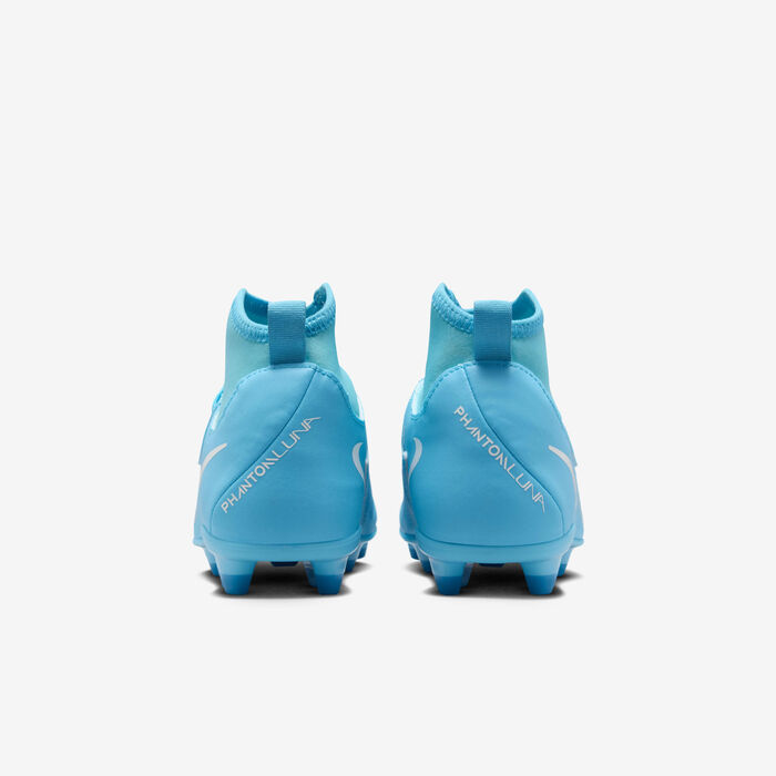 Nike Kids' Phantom Luna 2 Club MG Football Shoes Blue Nike Kids' Phantom Luna 2 Club MG Football Shoes Blue image number 5