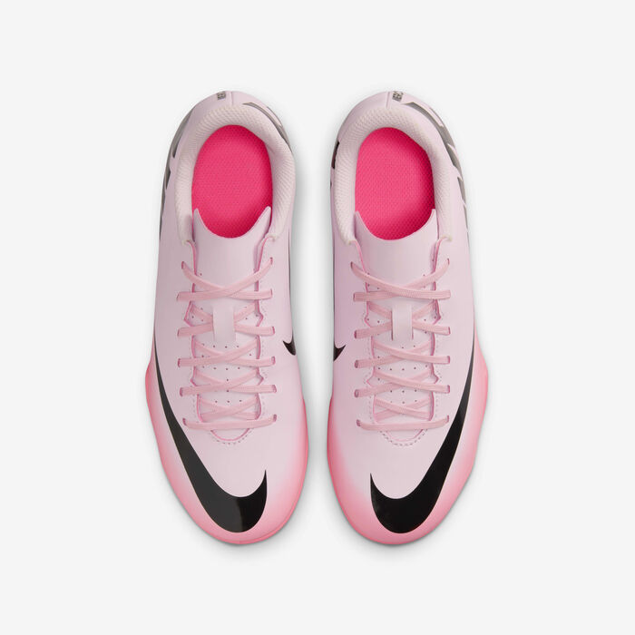 Nike Kids' Mercurial Vapor 15 Club MG Football Shoes Pink Nike Kids' Mercurial Vapor 15 Club MG Football Shoes Pink image number 3