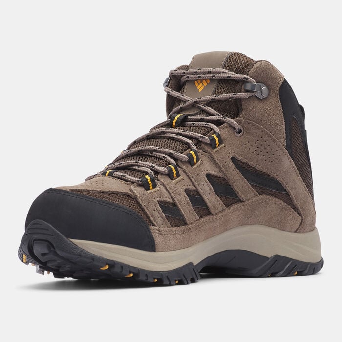 Columbia Men's Crestwood II Mid Waterproof Hiking Shoes Brown Columbia Men's Crestwood II Mid Waterproof Hiking Shoes Brown image number 4