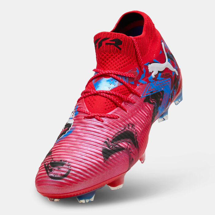 PUMA Kids' FUTURE 8 ULTIMATE PLAYMAKERS Firm Ground Football Shoes Red PUMA Kids' FUTURE 8 ULTIMATE PLAYMAKERS Firm Ground Football Shoes Red image number 4