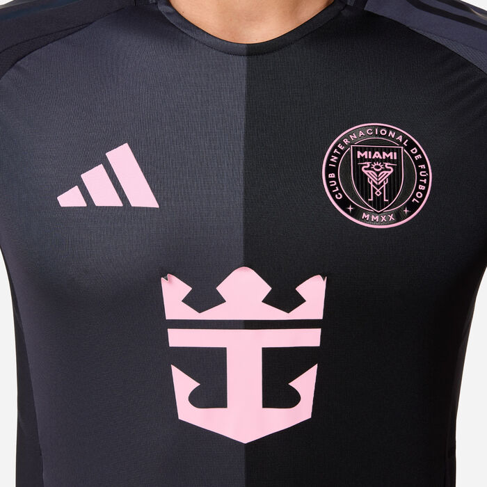 adidas Men's Inter Miami 25/26 Lionel Messi Away Authentic Football Jersey Black adidas Men's Inter Miami 25/26 Lionel Messi Away Authentic Football Jersey Black image number 3