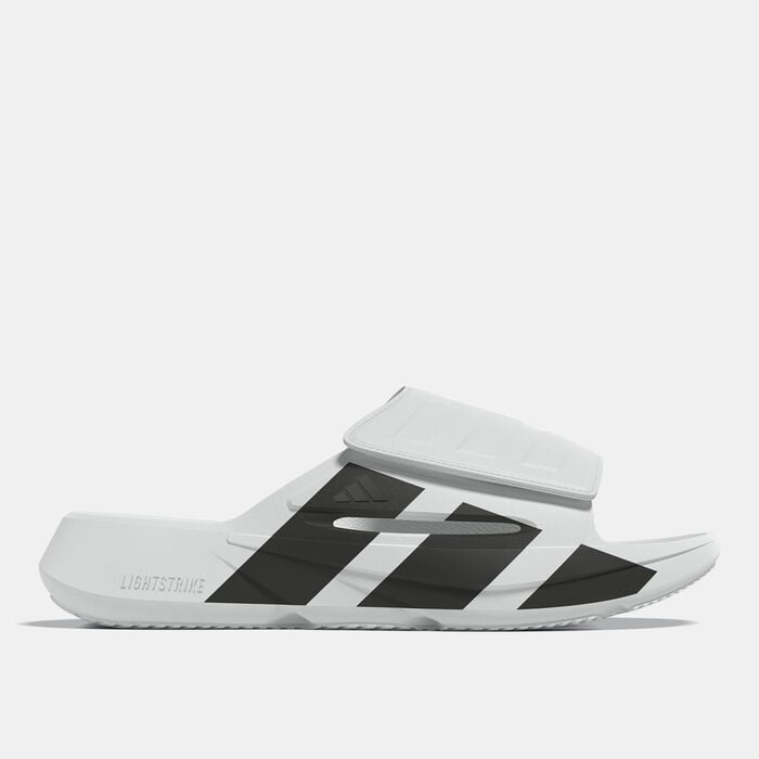 adidas Men's Lightblaze Slides White adidas Men's Lightblaze Slides White image number 0