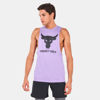 Under Armour Men's Project Rock Brahma Bull Tank Top Purple