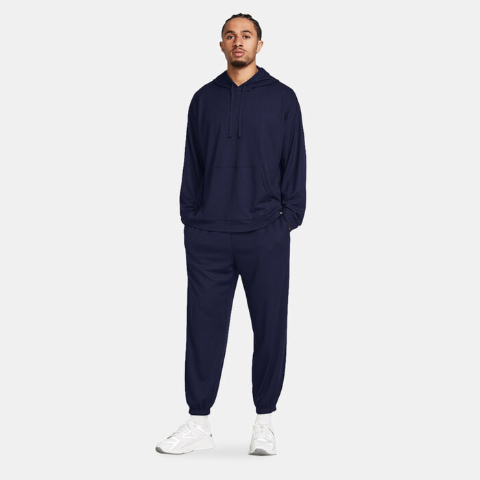 Under Armour Men's Rival Waffle Sweatpants Blue Under Armour Men's Rival Waffle Sweatpants Blue image number 2