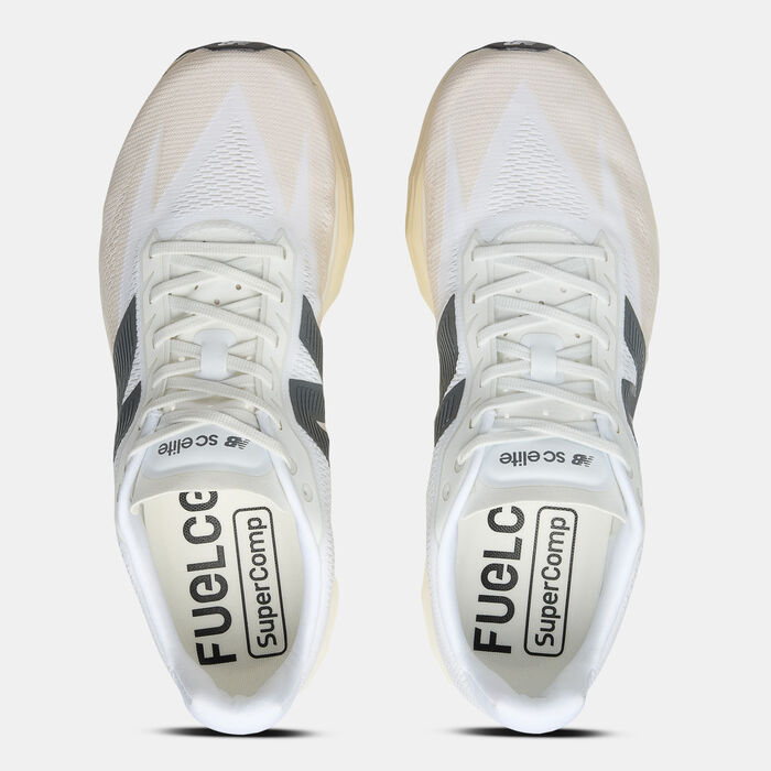 New Balance Women's FuelCell SuperComp Elite v5 Running Shoes Beige New Balance Women's FuelCell SuperComp Elite v5 Running Shoes Beige image number 4