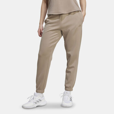 adidas Women's Yoga Essentials Pants With Cuffs Brown