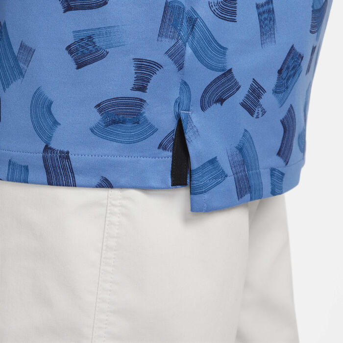 Nike Men's Tour Dri-FIT Golf Polo Shirt Blue Nike Men's Tour Dri-FIT Golf Polo Shirt Blue image number 3