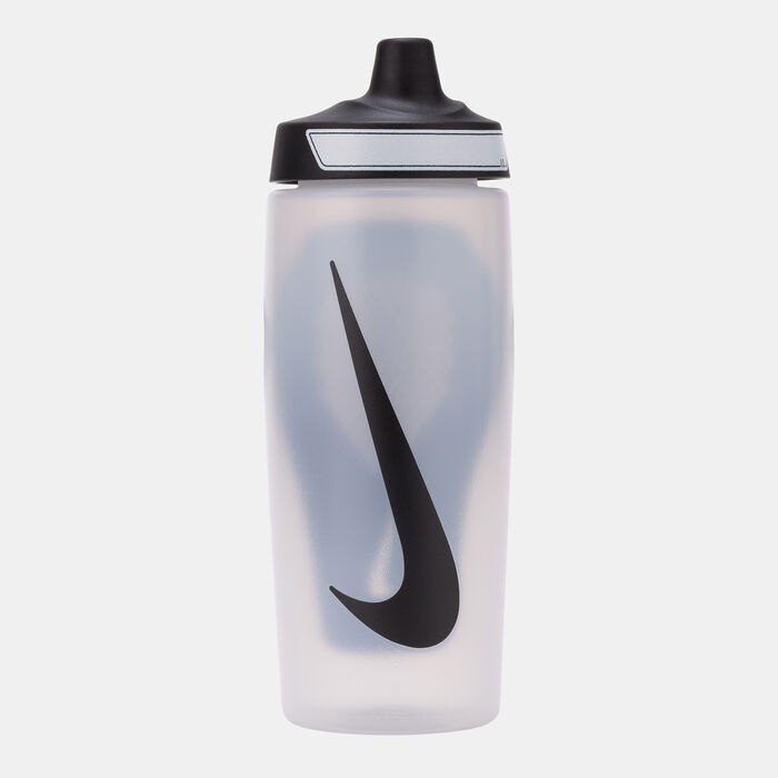 Nike Refuel Grip Water Bottle (530ml) White Nike Refuel Grip Water Bottle (530ml) White image number 1