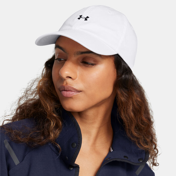 Under Armour Women's Drive Cap White Under Armour Women's Drive Cap White image number 2