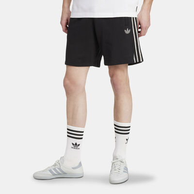 adidas Originals Men's Skeleton Graphic Shorts Black
