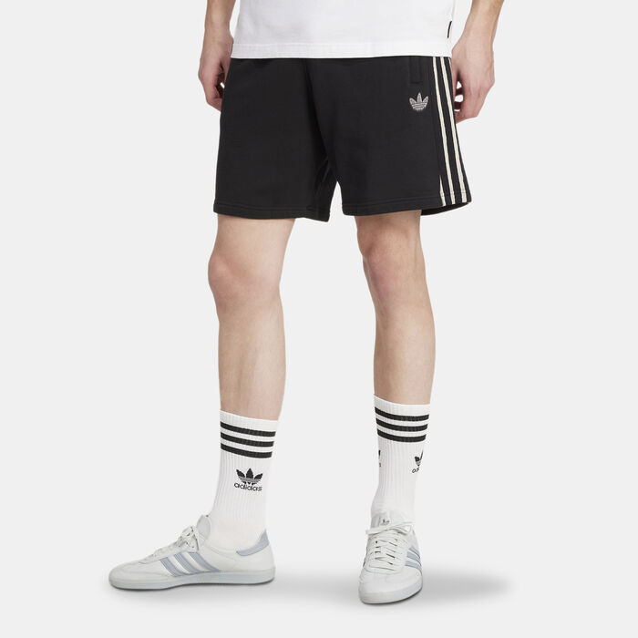 adidas Originals Men's Skeleton Graphic Shorts Black adidas Originals Men's Skeleton Graphic Shorts Black image number 0