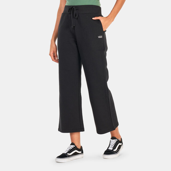 Vans Women's Day Off Cropped Sweatpants Black Vans Women's Day Off Cropped Sweatpants Black image number 0