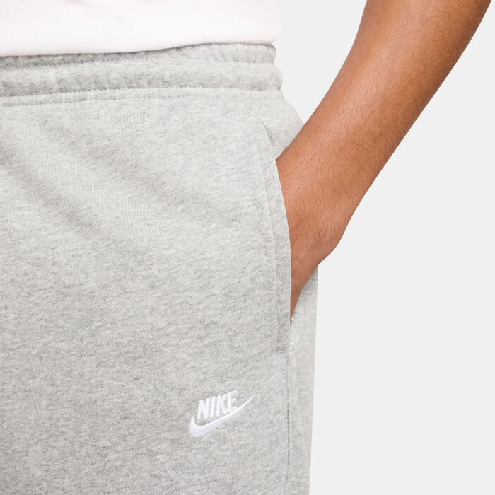 Nike Men's Club French Terry Wide Leg Pants Grey Nike Men's Club French Terry Wide Leg Pants Grey image number 3