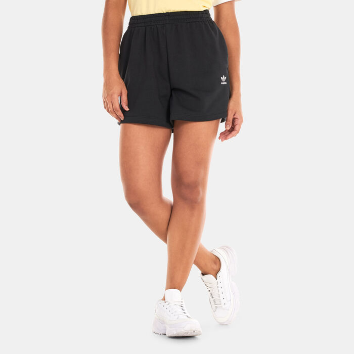 adidas Originals Women's Adicolor Essentials French Terry Shorts Black image number 0