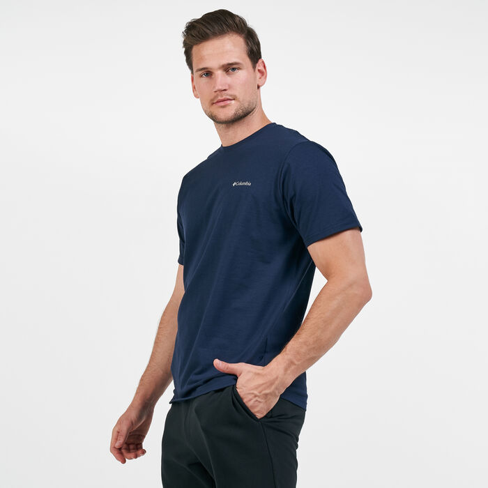 Columbia Men's Sun Trek™ T-Shirt Blue Columbia Men's Sun Trek™ T-Shirt Blue image number 0