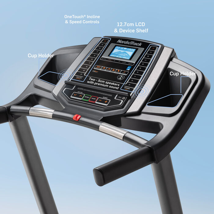 NordicTrack T Series 6.5 Treadmill Black NordicTrack T Series 6.5 Treadmill Black image number 2