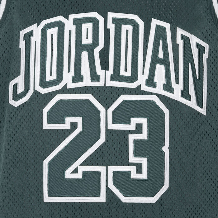 Jordan Kids' 23 Jersey Green Jordan Kids' 23 Jersey Green image number 2