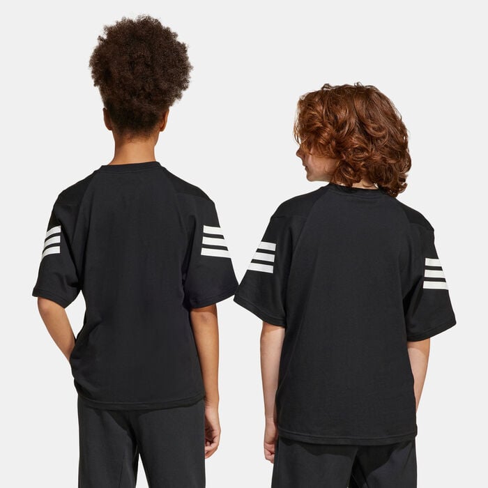 adidas Kids' Future Icons T-Shirt Black adidas Kids' Future Icons T-Shirt Black image number 4