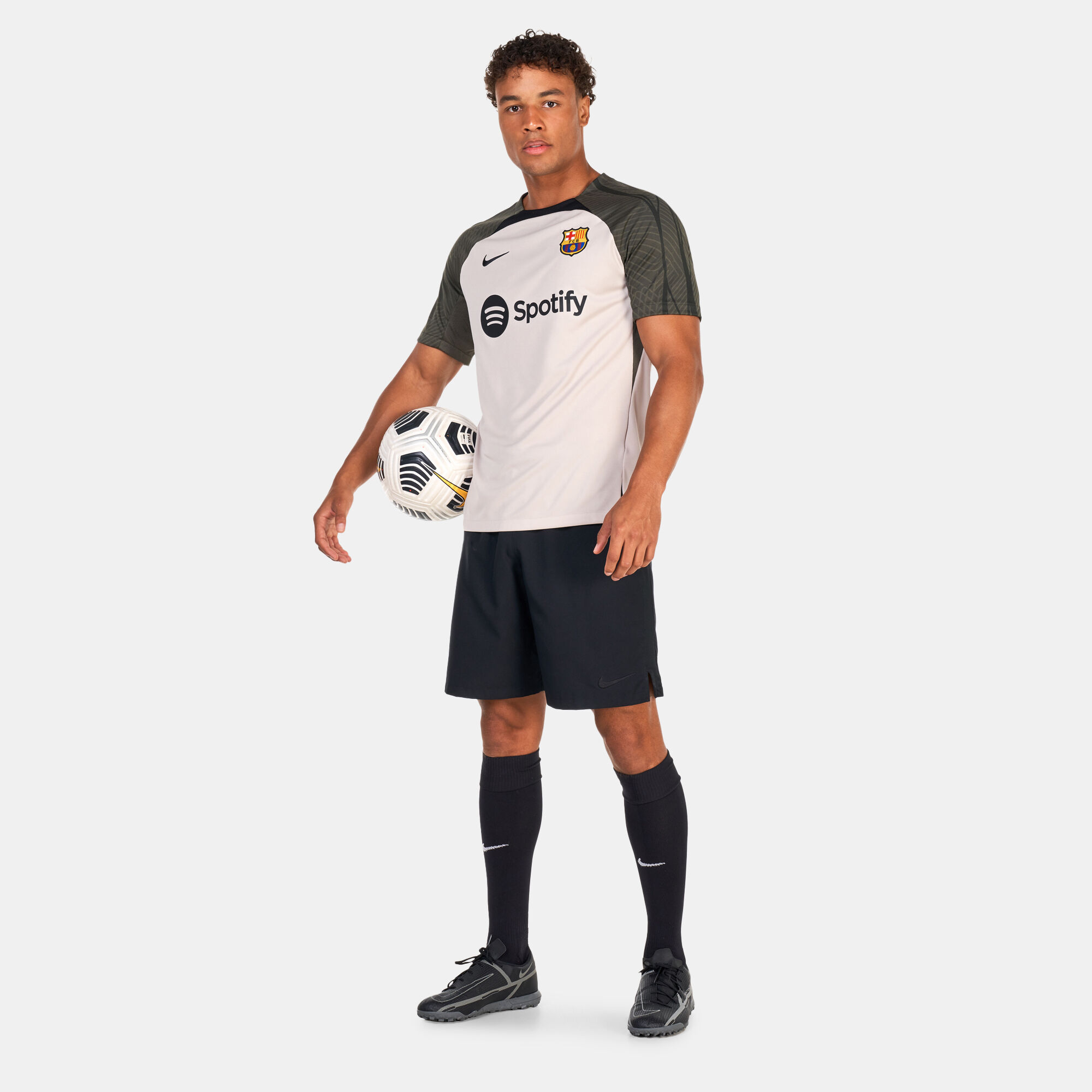 Buy Nike Men s F.C. Barcelona Dri FIT Strike Football Top Brown in