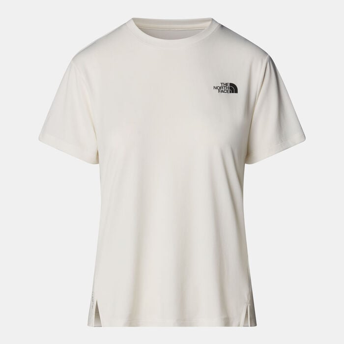 The North Face Women's Flex Outdoor T-Shirt White The North Face Women's Flex Outdoor T-Shirt White image number 0