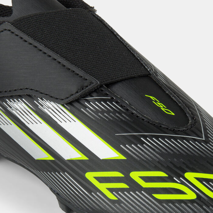 adidas Kids' F50 Club Firm/Multi-Ground Football Shoes Black adidas Kids' F50 Club Firm/Multi-Ground Football Shoes Black image number 4