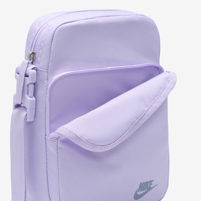 Nike Heritage Cross-Body Bag Purple Nike Heritage Cross-Body Bag Purple image number 5