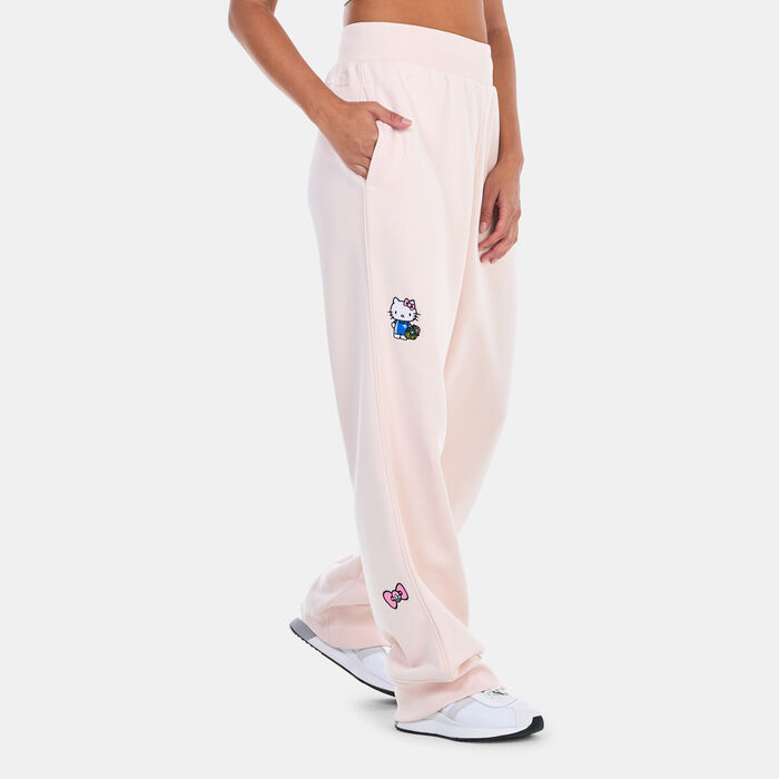 adidas Originals Women's X Hello Kitty Sweatpants Pink adidas Originals Women's X Hello Kitty Sweatpants Pink image number 0