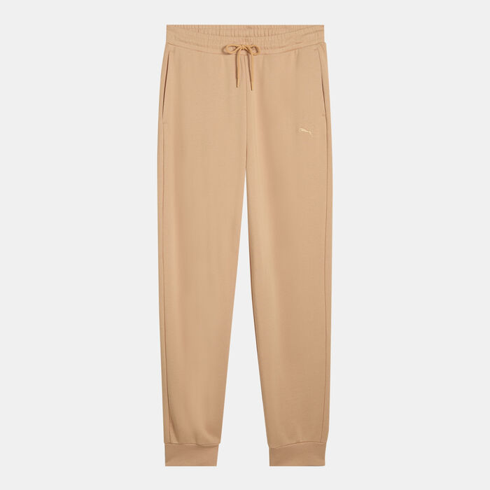 PUMA Women's HER Comfort Sweatpants Beige PUMA Women's HER Comfort Sweatpants Beige image number 0