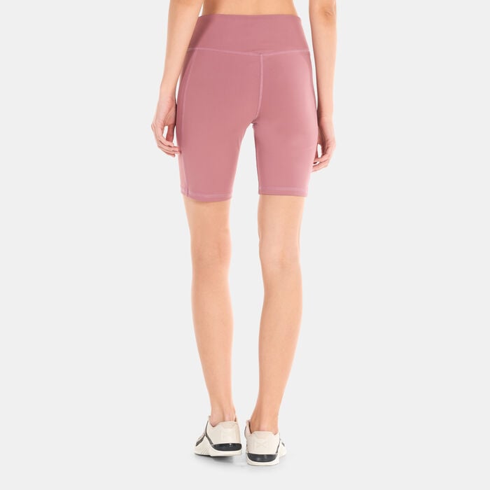 Sun and Sand Sports Women's Training Bike Shorts Pink Sun and Sand Sports Women's Training Bike Shorts Pink image number 1