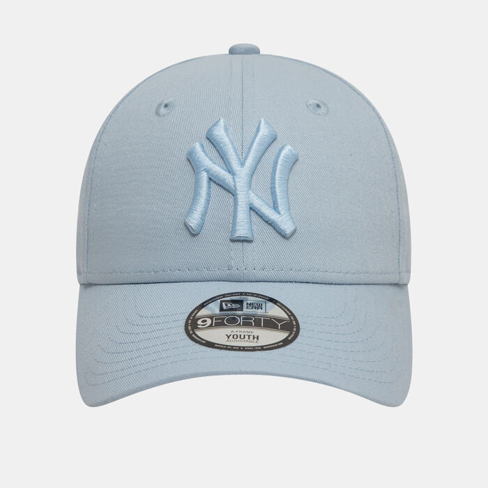 New Era Kids' MLB New York Yankees League Essential 9FORTY Cap Blue New Era Kids' MLB New York Yankees League Essential 9FORTY Cap Blue image number 0