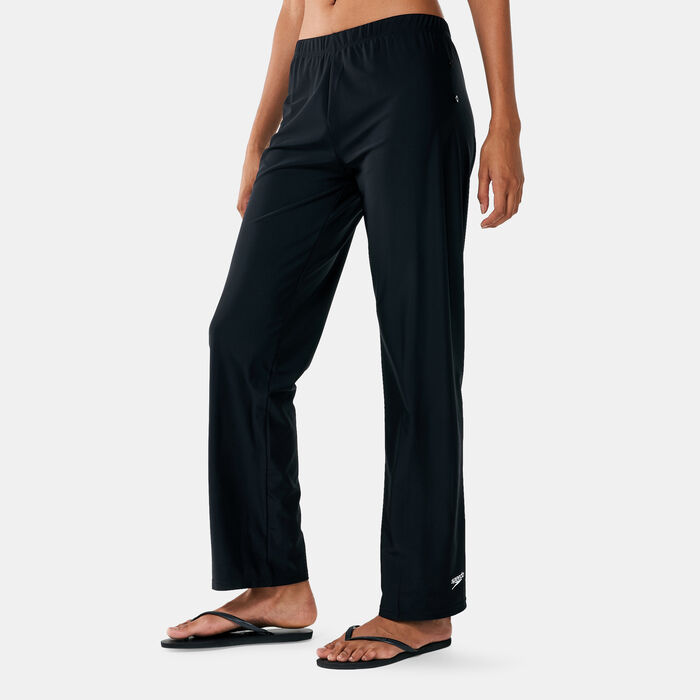 Speedo Women's Modest Deluxe Swimming Pants Black Speedo Women's Modest Deluxe Swimming Pants Black image number 0