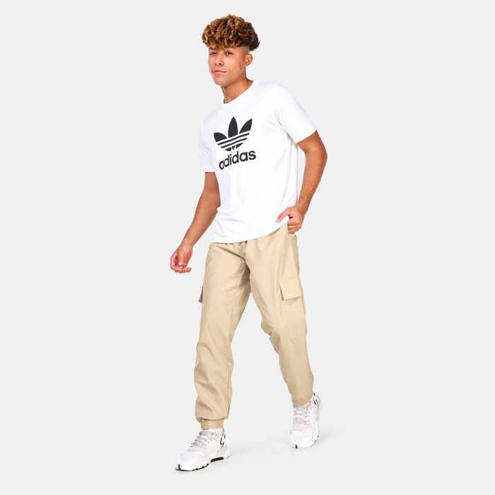 adidas Originals Men's Graphic Ozworld Cargo Pants Beige adidas Originals Men's Graphic Ozworld Cargo Pants Beige image number 2