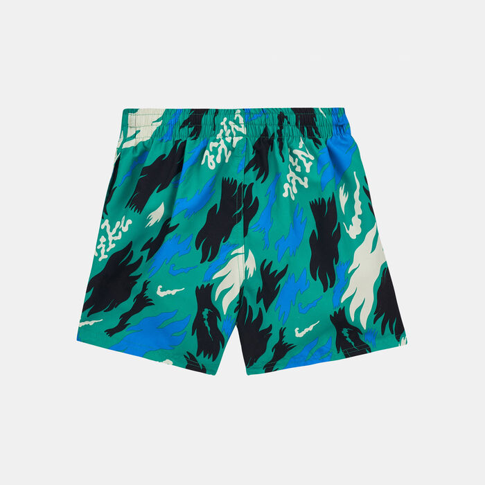 Nike Swim Kids' Volley Swimming Shorts Green Nike Swim Kids' Volley Swimming Shorts Green image number 1