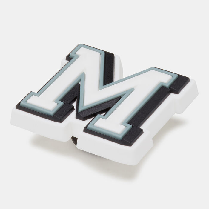 Crocs Letter M Shoe Charm Multi-Color Crocs Letter M Shoe Charm Multi-Color image number 1