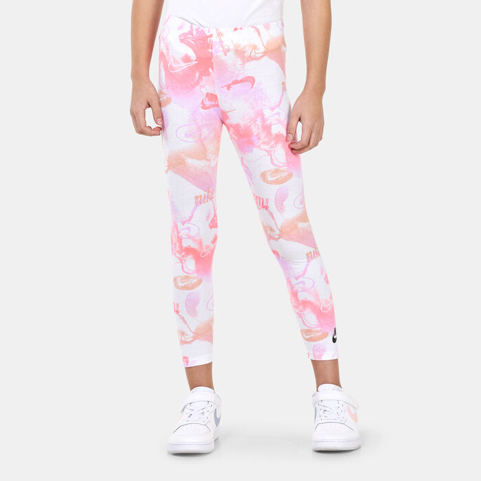Nike Kids' Summer Daze Tunic And Leggings Set (Young Kids) Pink image number 0