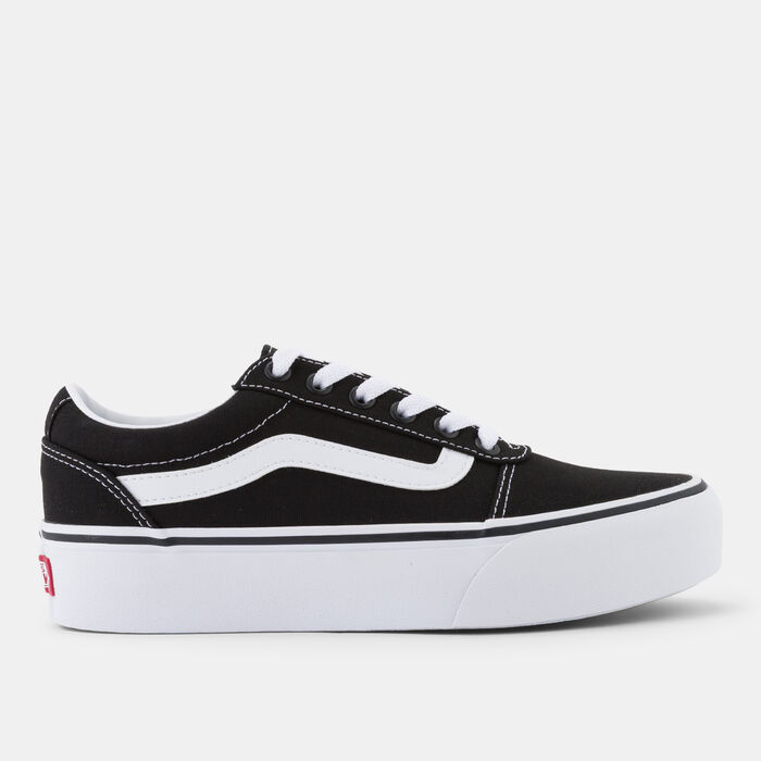 Vans Women's Ward Platform Shoes Black image number 0
