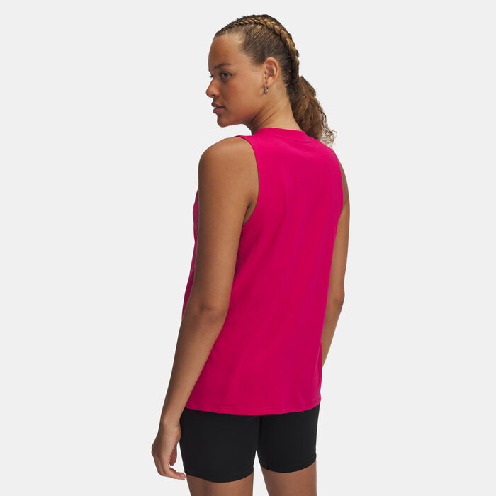 Under Armour Women's Rival Muscle Tank Top Pink image number 1