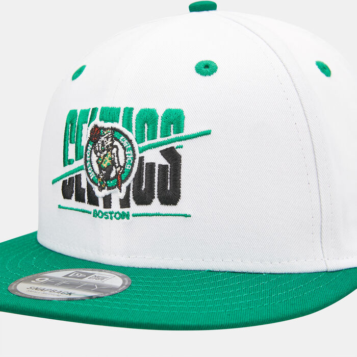 New Era Men's NBA Boston Celtics 9FIFTY Cap White image number 2