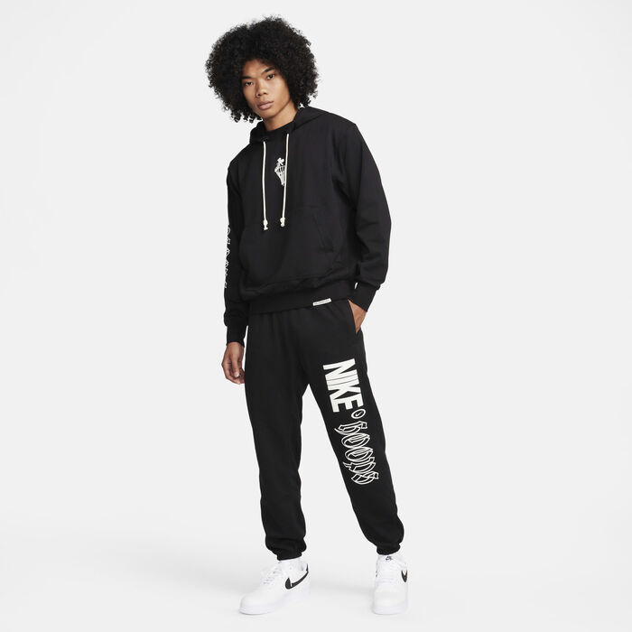 Nike Men's Dri-FIT Standard Issue Basketball Trousers Black Nike Men's Dri-FIT Standard Issue Basketball Trousers Black image number 4