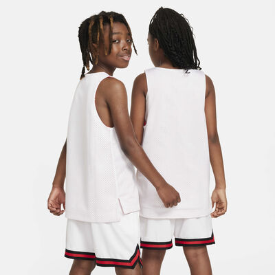 Nike Kids' Culture of Basketball Reversible Jersey White