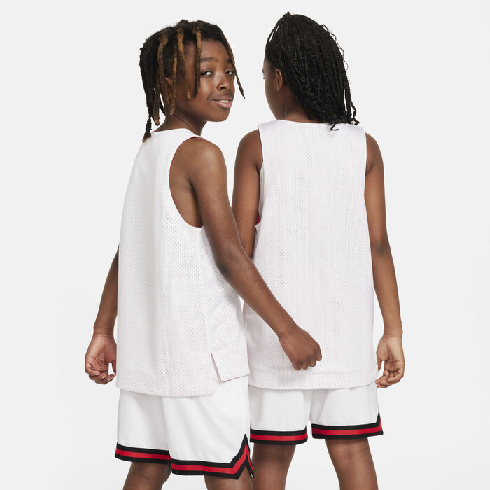 Nike Kids' Culture of Basketball Reversible Jersey White Nike Kids' Culture of Basketball Reversible Jersey White image number 1