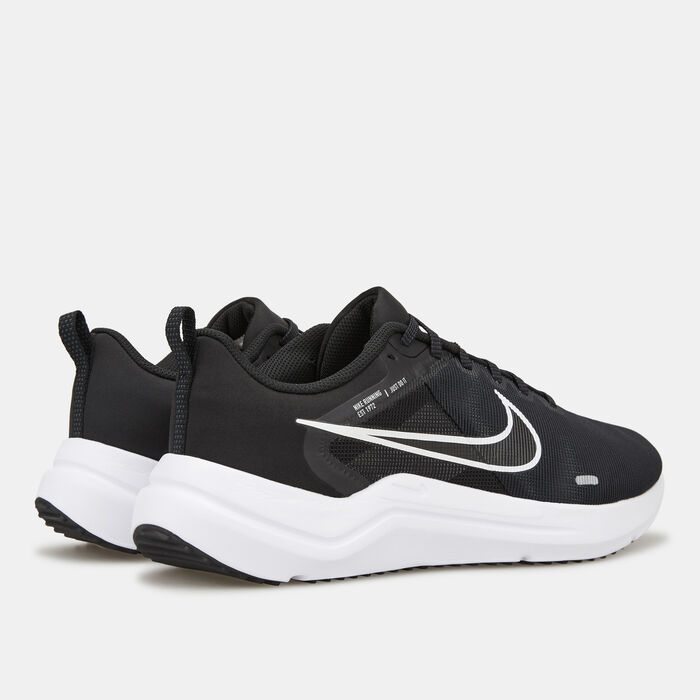 Nike Men's Downshifter 12 Road Running Shoe Black image number 3