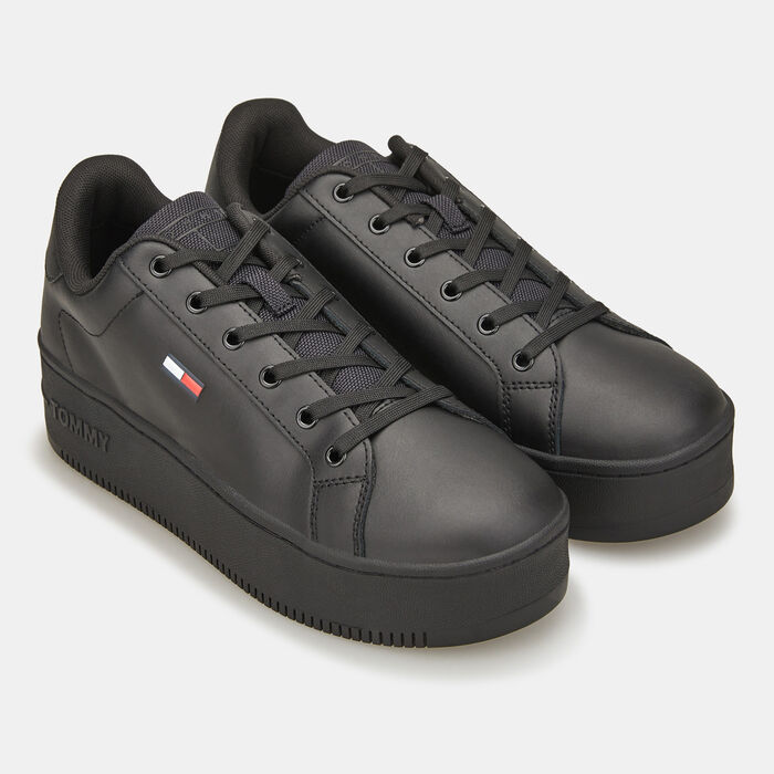 Tommy Hilfiger Women's Platform Shoes Black Tommy Hilfiger Women's Platform Shoes Black image number 1