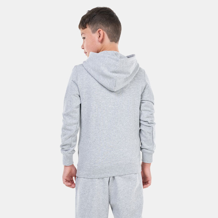 PUMA Kids' x The Smurfs Pullover Hoodie Grey PUMA Kids' x The Smurfs Pullover Hoodie Grey image number 1