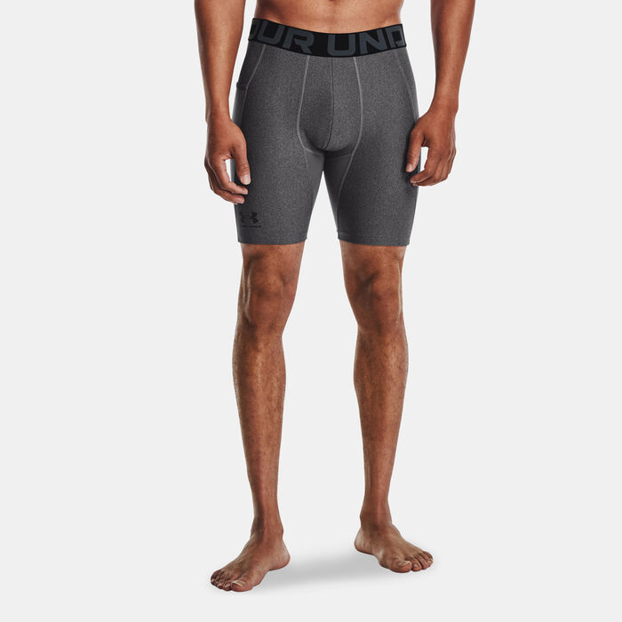 Under Armour Men's HeatGear® Armour Compression Shorts Grey image number 0