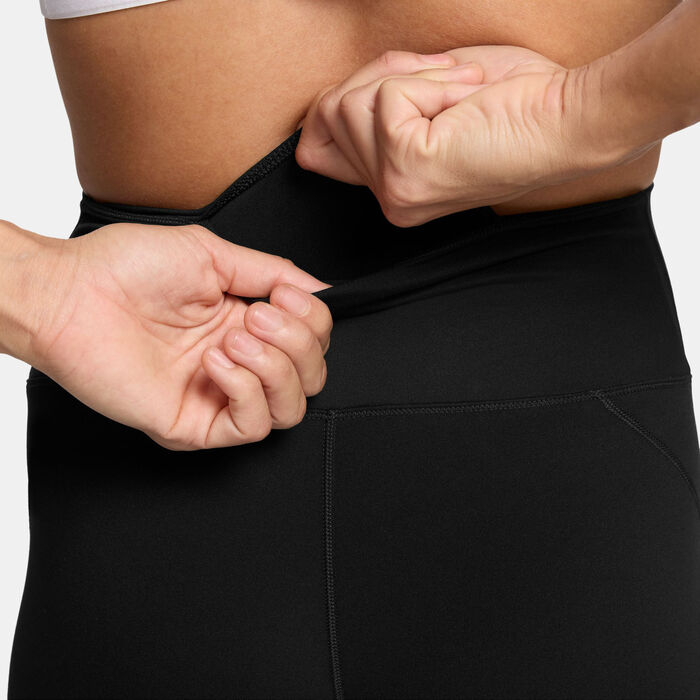 Nike Women's One 7/8 Training Leggings Black Nike Women's One 7/8 Training Leggings Black image number 2